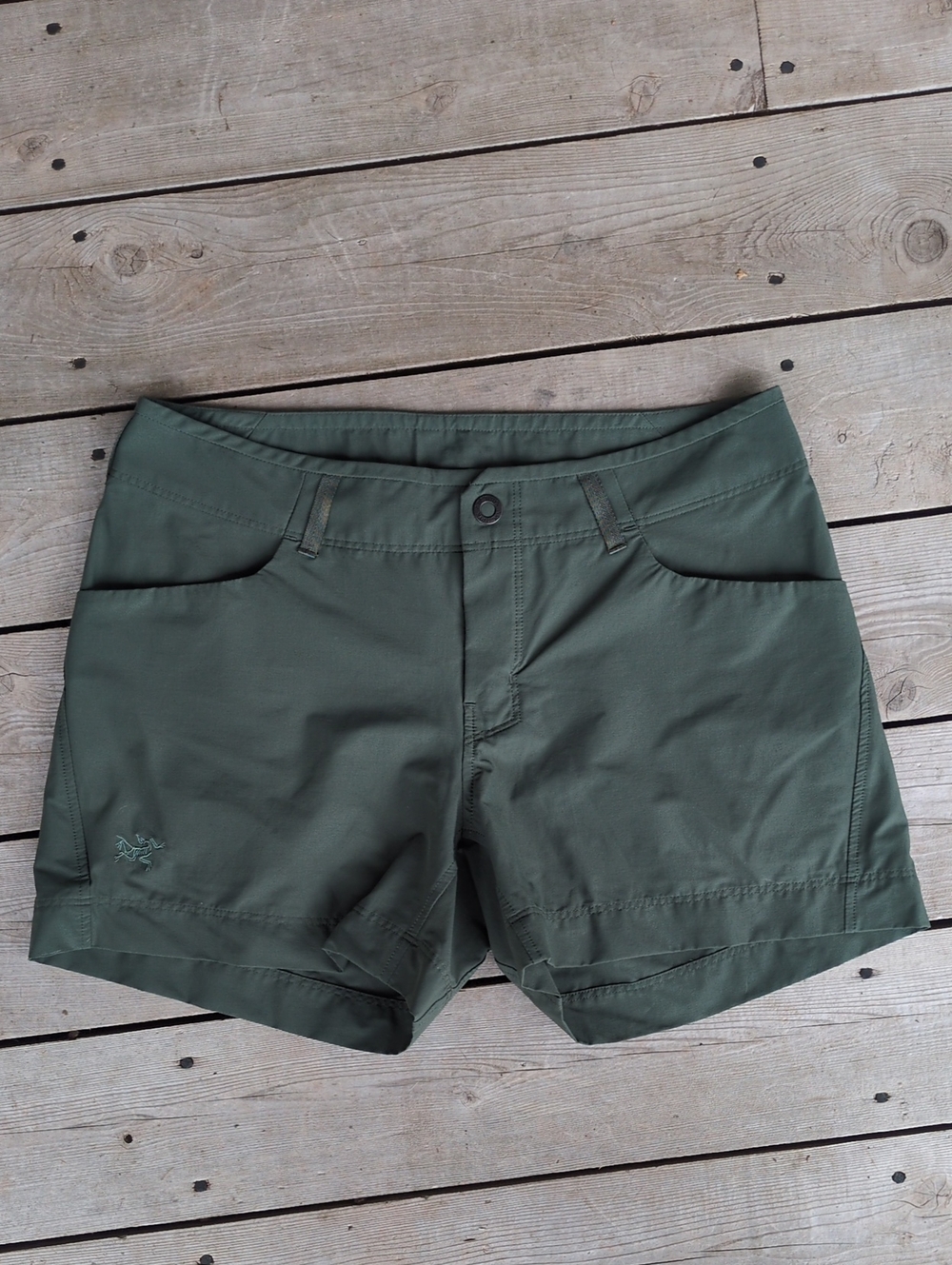 Arc'teryx Olive Green Women's Outdoor Shorts